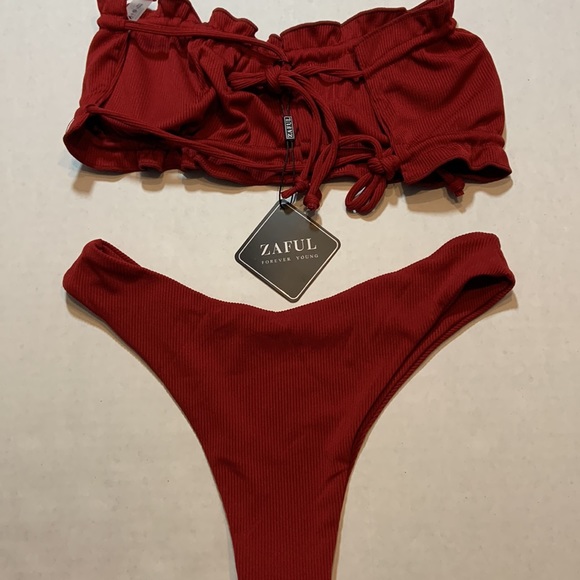 Two piece Womens Zanful swimsuit - Picture 2 of 3